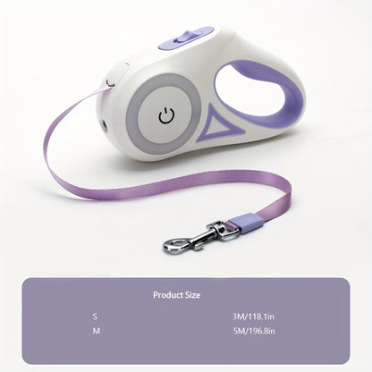 Automatic Retractable Pet Leash - LED+