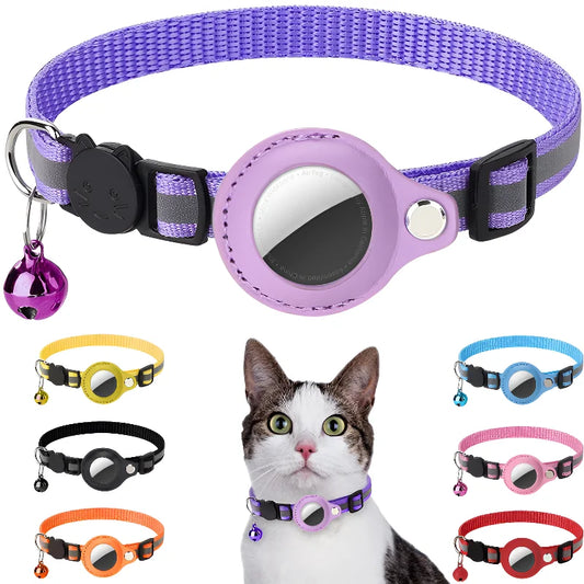 Reflective with Air-Tag holder collar