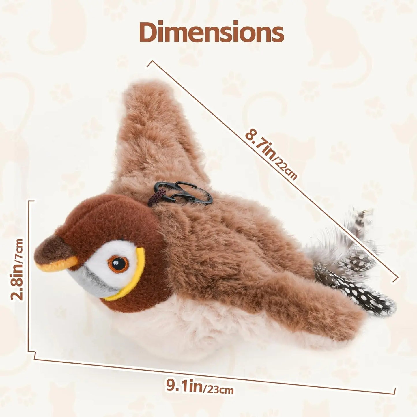 Flap N Chirp Cat Toy