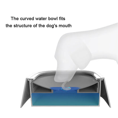 Anti Splash Pet Bowl-Floating Cover