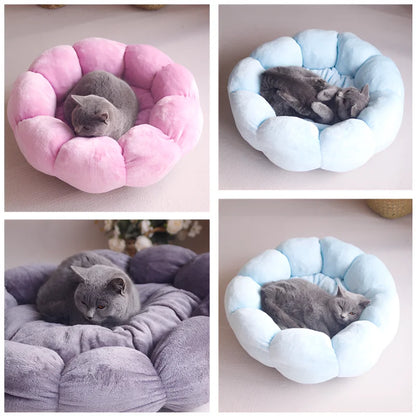 Cat Bed Petal Shaped