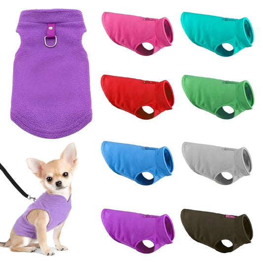 Soft Fleece Dog Vest