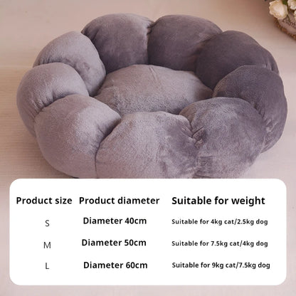 Cat Bed Petal Shaped